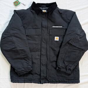 Carhartt C003-BLK Firm Duck Coat - XL